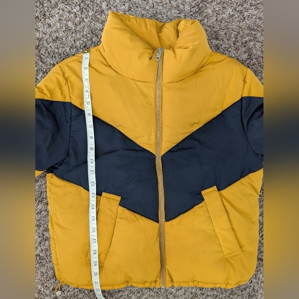 Love Tree Chevron Colorblock Puffer Jacket - Picture 14 of 14